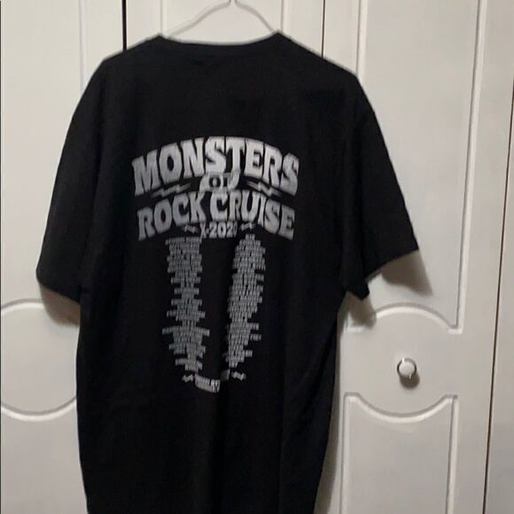 TULTEX MONSTERS OF ROCK CRUISE TEE Graphic XL - Picture 3 of 6